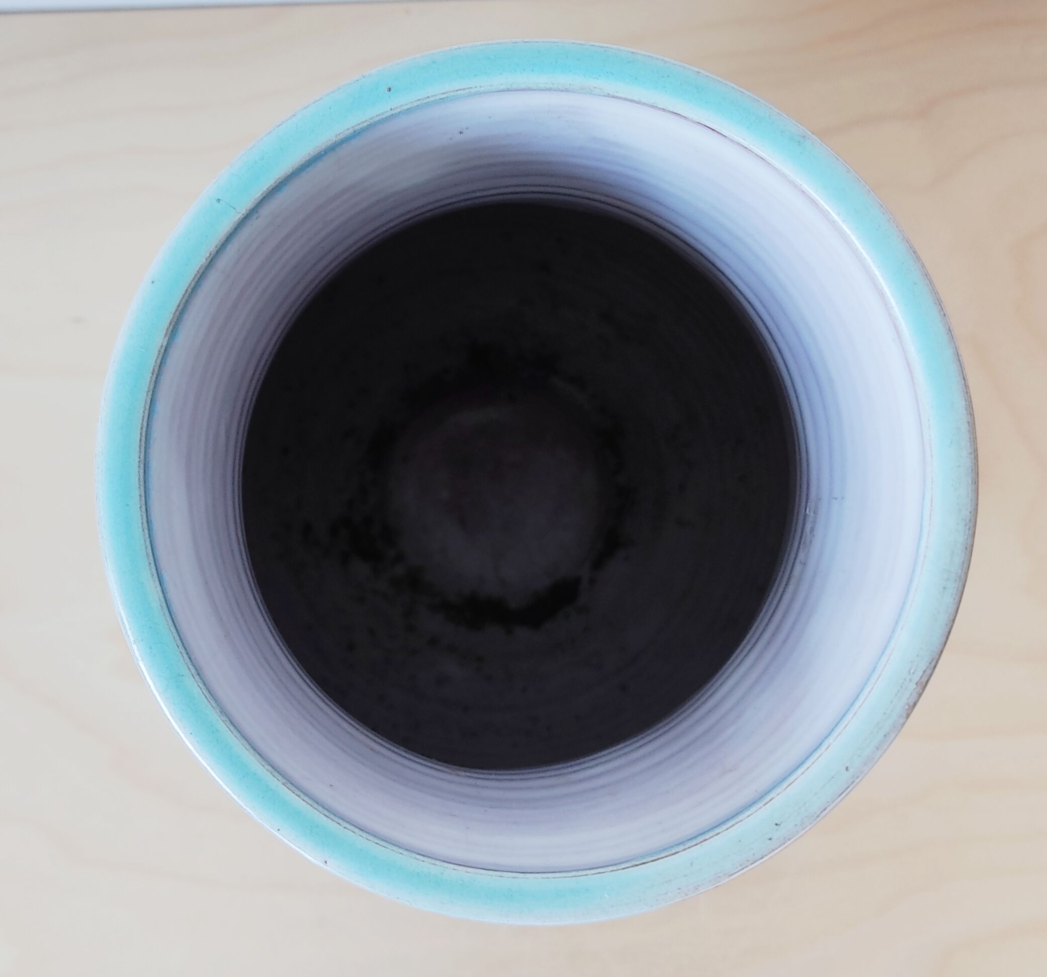 Vase Ernenwein Marmoutier Alsatian ceramic 1960
