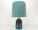 Scandinavian blue ceramic lamp Tilgmans Keramik 1960