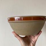 Gien beige and brown sandstone salad