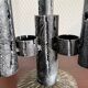 Mid-Century Modern Brutalist Iron Candleholder, Candlestick