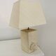 Natural stone lamp