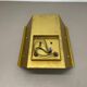 Large brass wall lamp by Vereinigte Werkstätten, 1980s