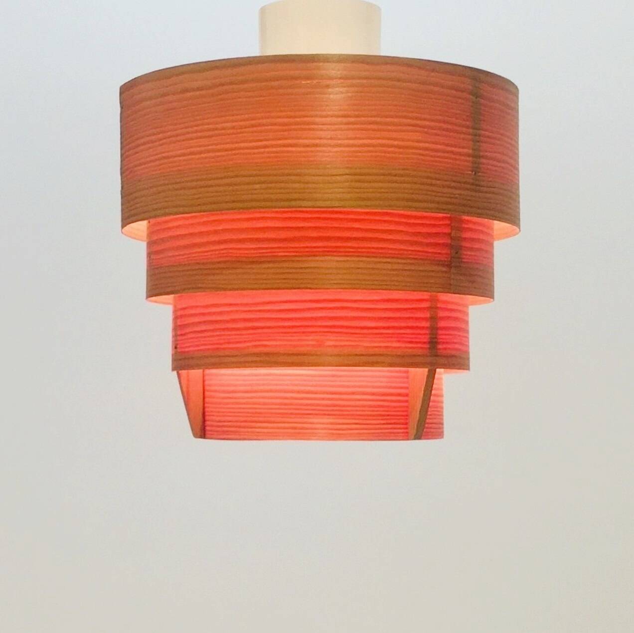 Mid-Century Scandinavian Ceiling Light by Hans-Agne Jakobsson for Ellysett Markaryd, Sweden, 1960s