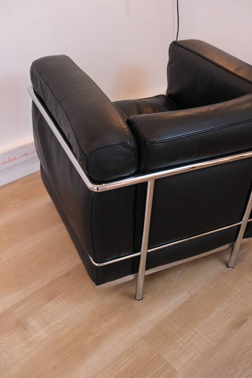 "LC2" armchair by Le Corbusier, Charlotte Perriand for Cassina