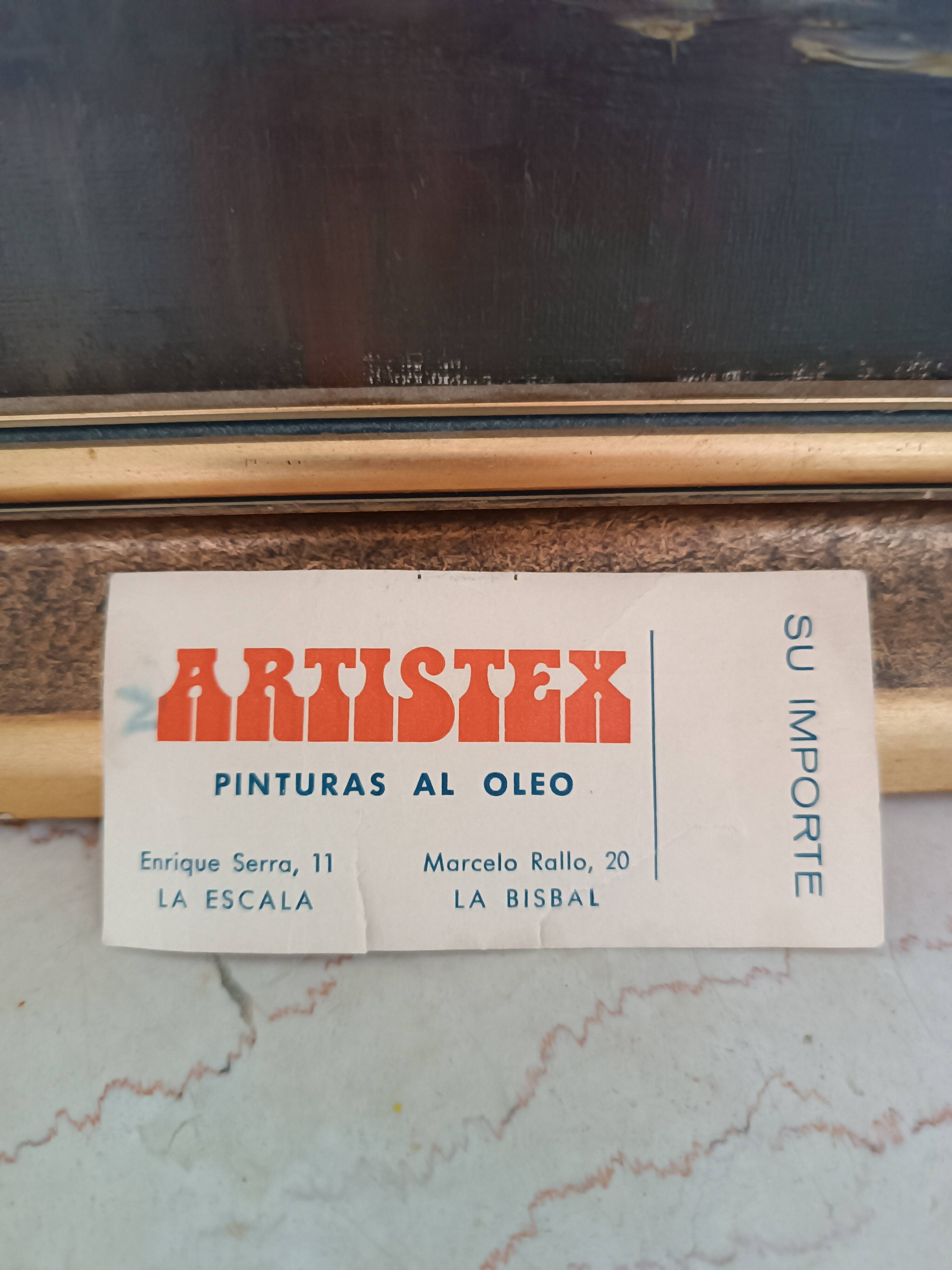 Oil on canvas still life with flowers signed soriano