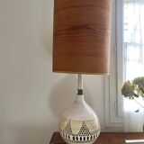Ceramic lamp G. Pelletier 1960