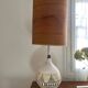 Ceramic lamp G. Pelletier 1960