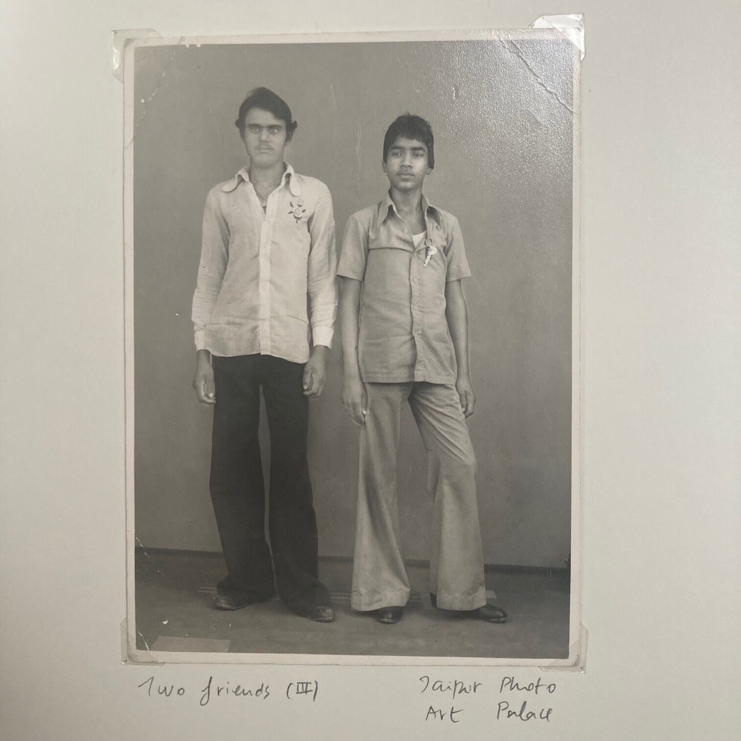 Original Indian studio photo