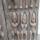 Ancienne porte en bois Dogon du Mali