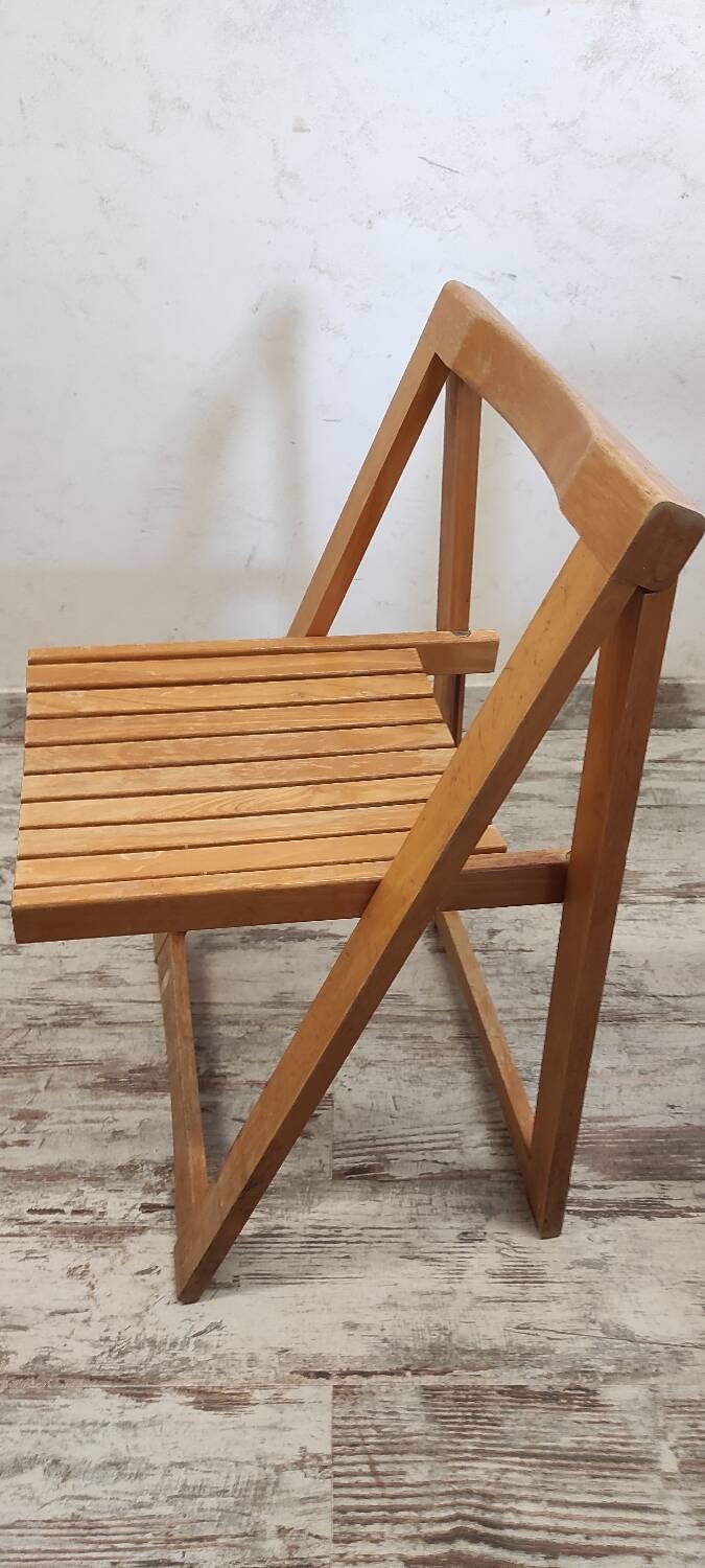 Vintage Aldo Jacober Style Folding Chairs
