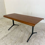 Teak and metal coffee table by Friso Kramer for Auping 1960s