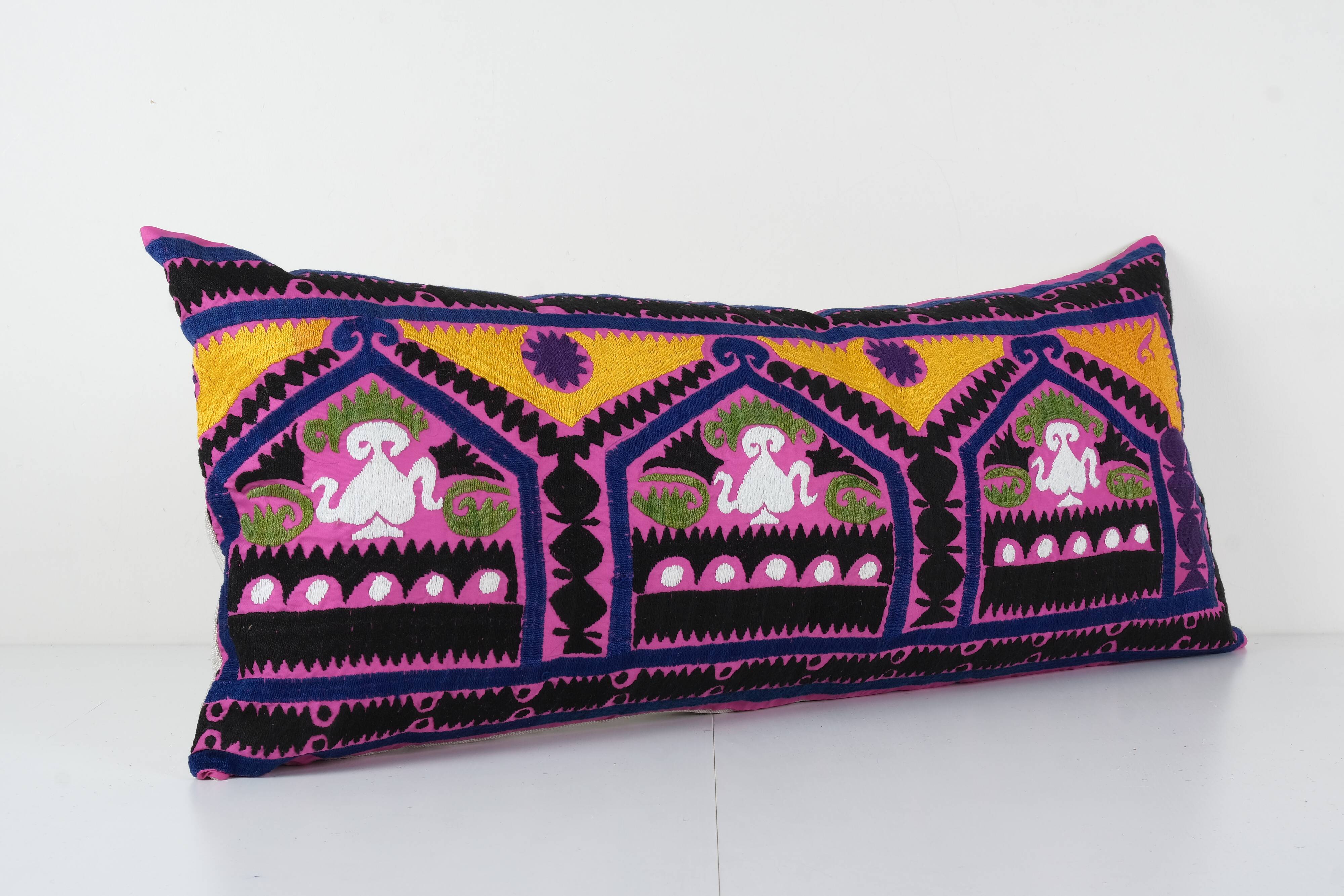 Turkish Suzani cushion cover