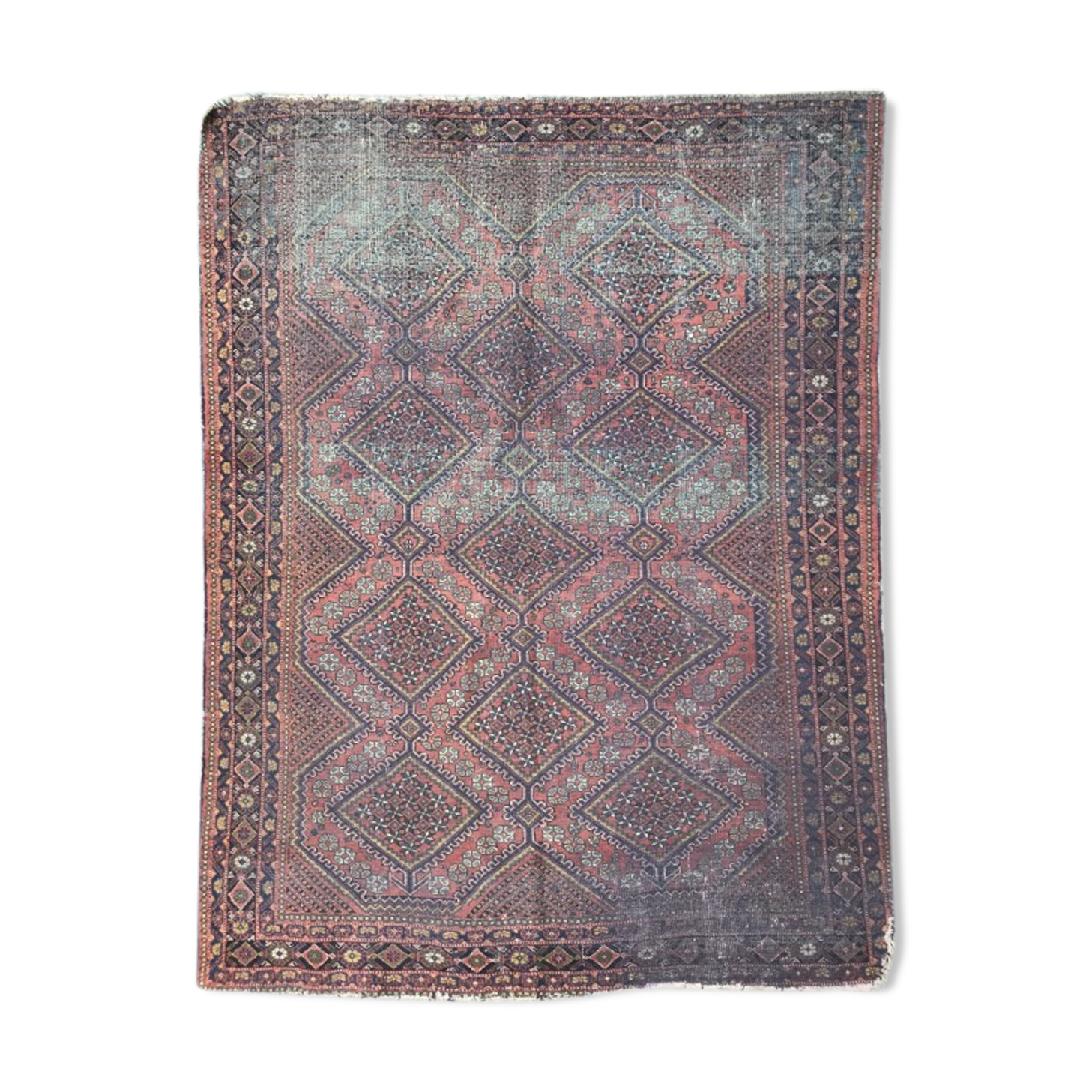 Vintage iran afshar 187 x 242 cm carpet