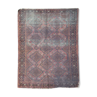 Tapis vintage iran afshar 187x242 cm