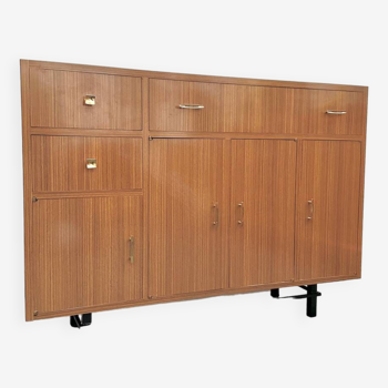 Wood effect formica sideboard