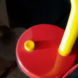 Multicolored table lamp 1980s Memphis style