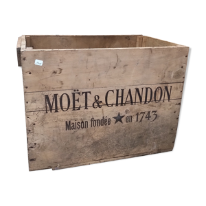 caisse en bois Moët