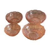 Pink Cups in Reims glass