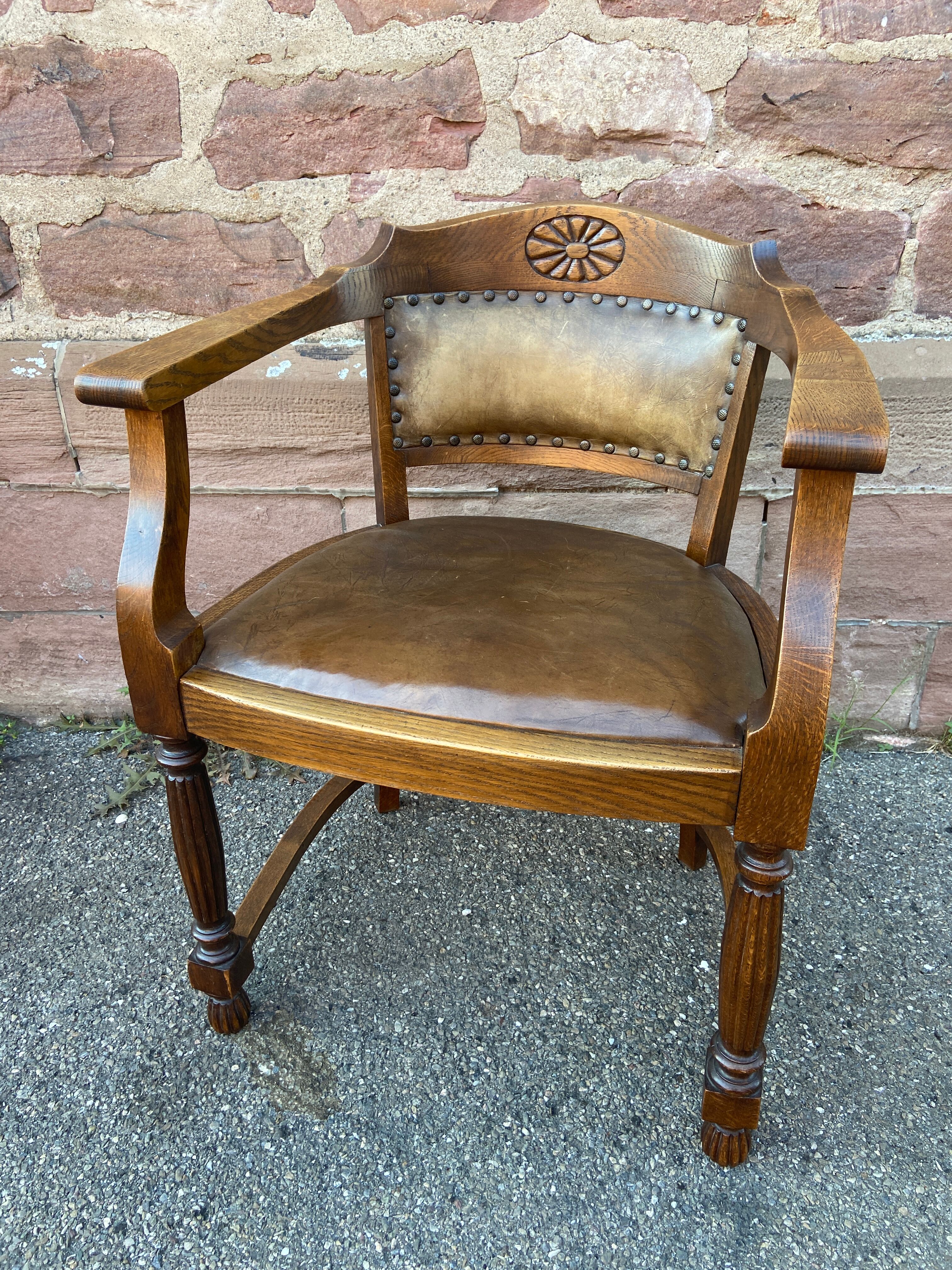 Vintage Art Deco office chair