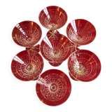 Set of 7 dessert cups