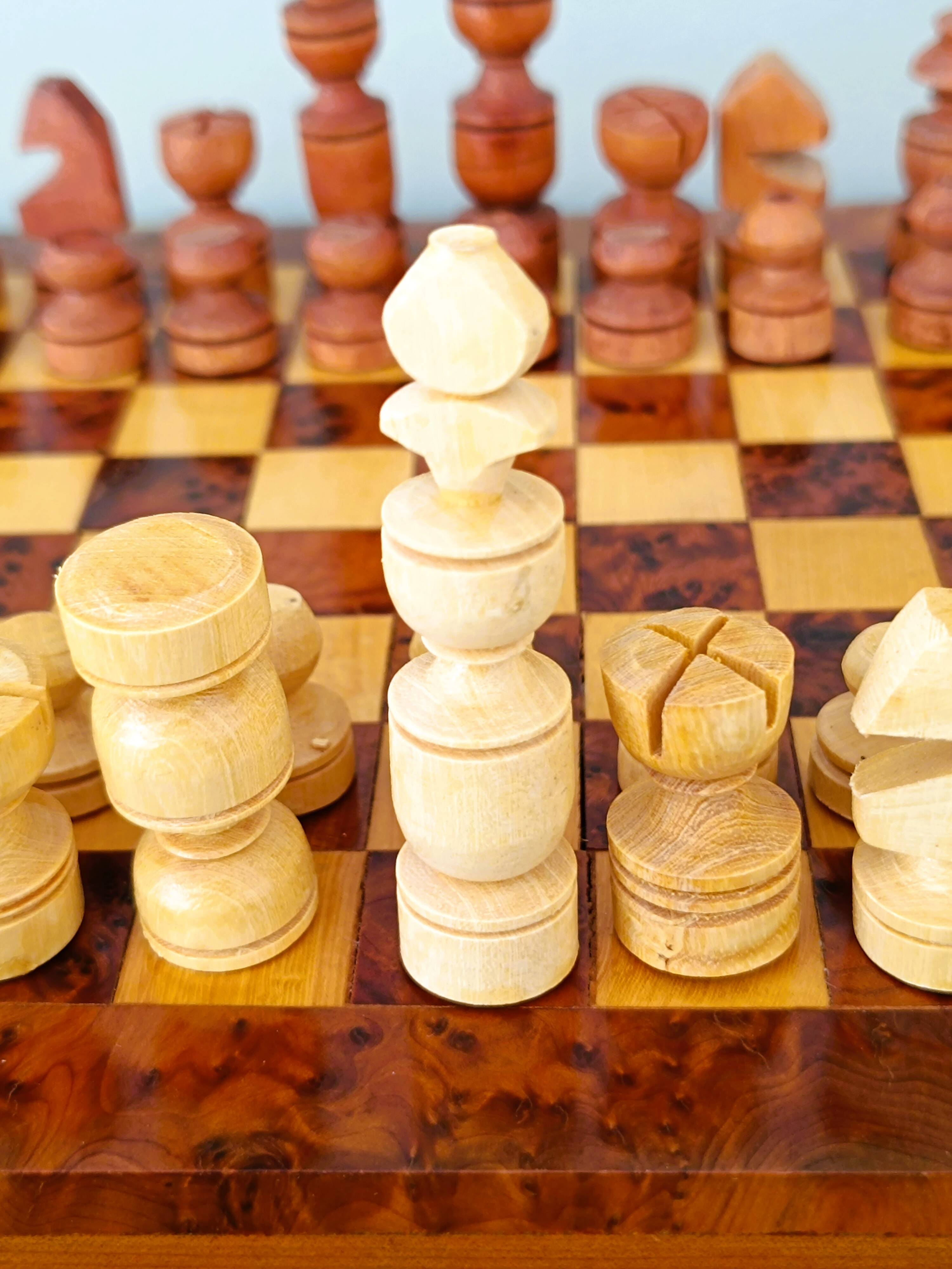 Chess and backgammon game