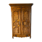 Solid walnut cabinet
