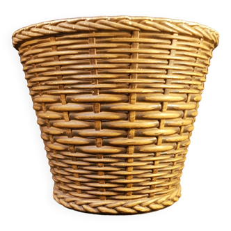 Emsa imitation rattan basket or pot cover