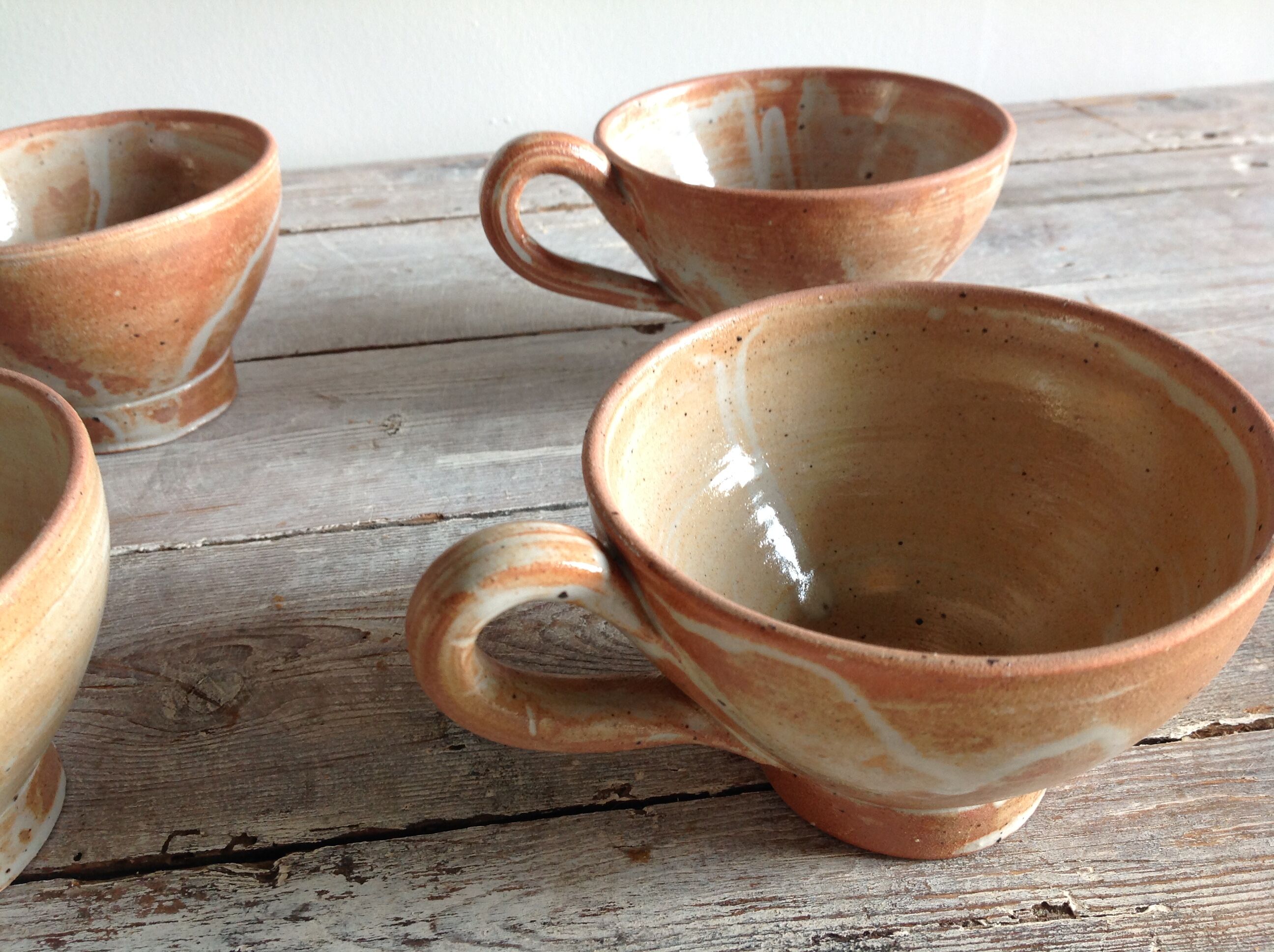 Lot of 6 cups in sandies