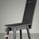 Sculpture pedestal column black