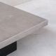 Metal mid-century etched coffee table