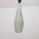 Vintage encased glass and brass pendant by Stilnovo, Italy