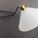 Articulated wall light by René Mathieu for Lunel
