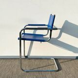 Paire de chaises Bauhaus type MG5 M. Grassi. Vintage 80s