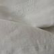 Nappe de vigneron, monogramme DF