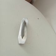 Vintage aluminium furniture handle