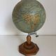 Globe vintage 1950 terrestre Girard et Barrère et Thomas - 33 cm