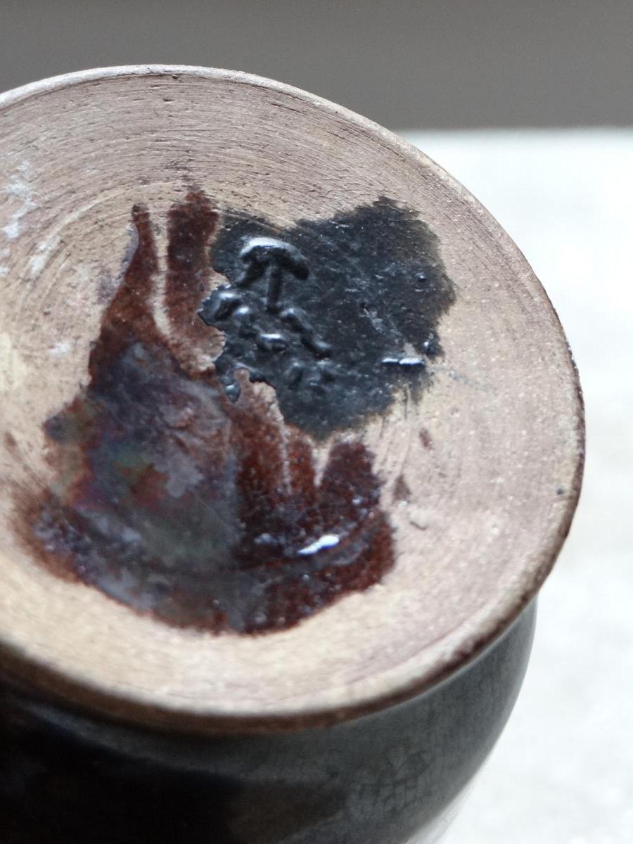 Ceramic sake from Japan early twentieth bottle