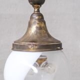 Two Tone Antique French Pendant Light