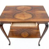 Art Deco side table, Poland, 1950s
