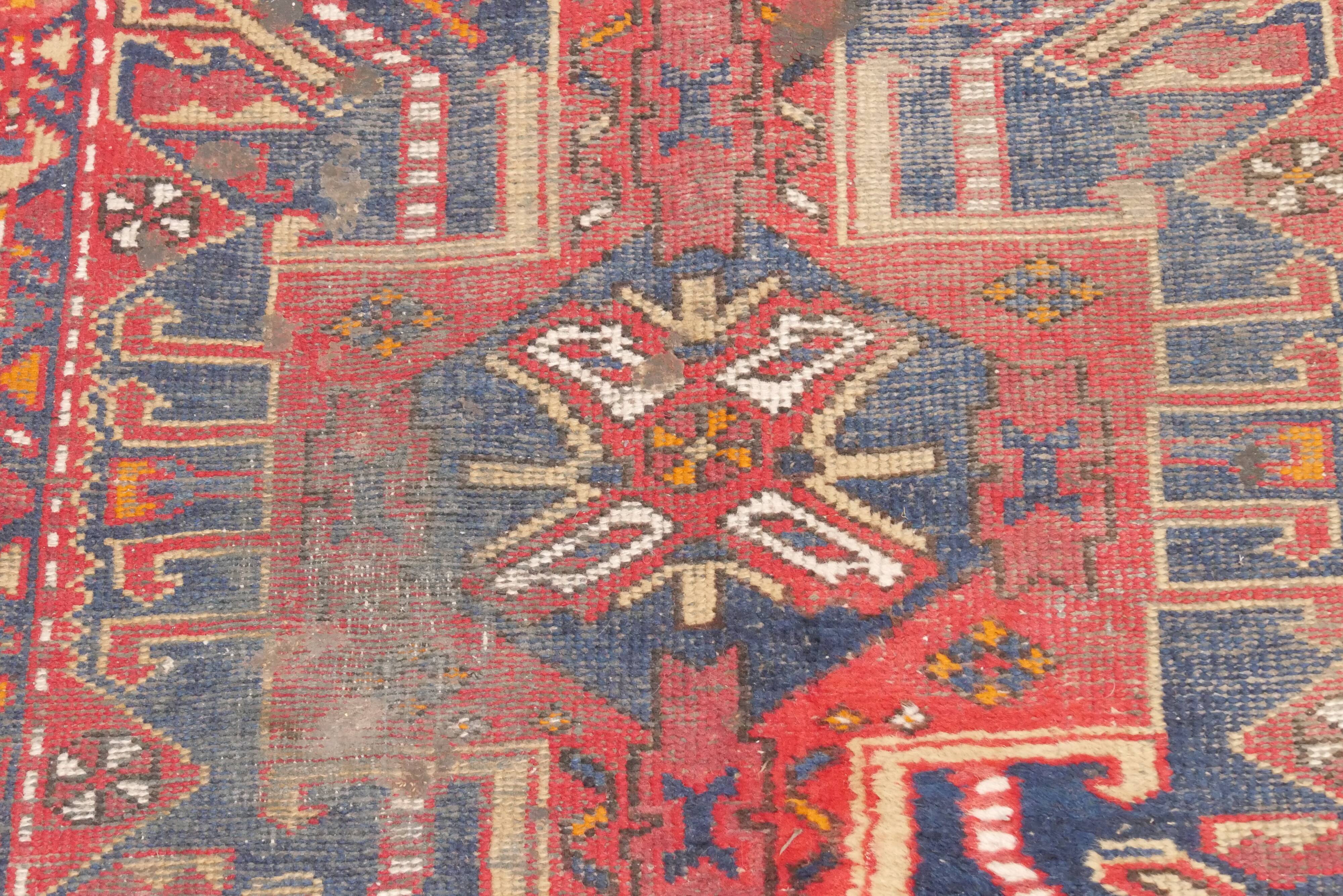 Handmade Oriental carpet of Persian corridor Hamadan