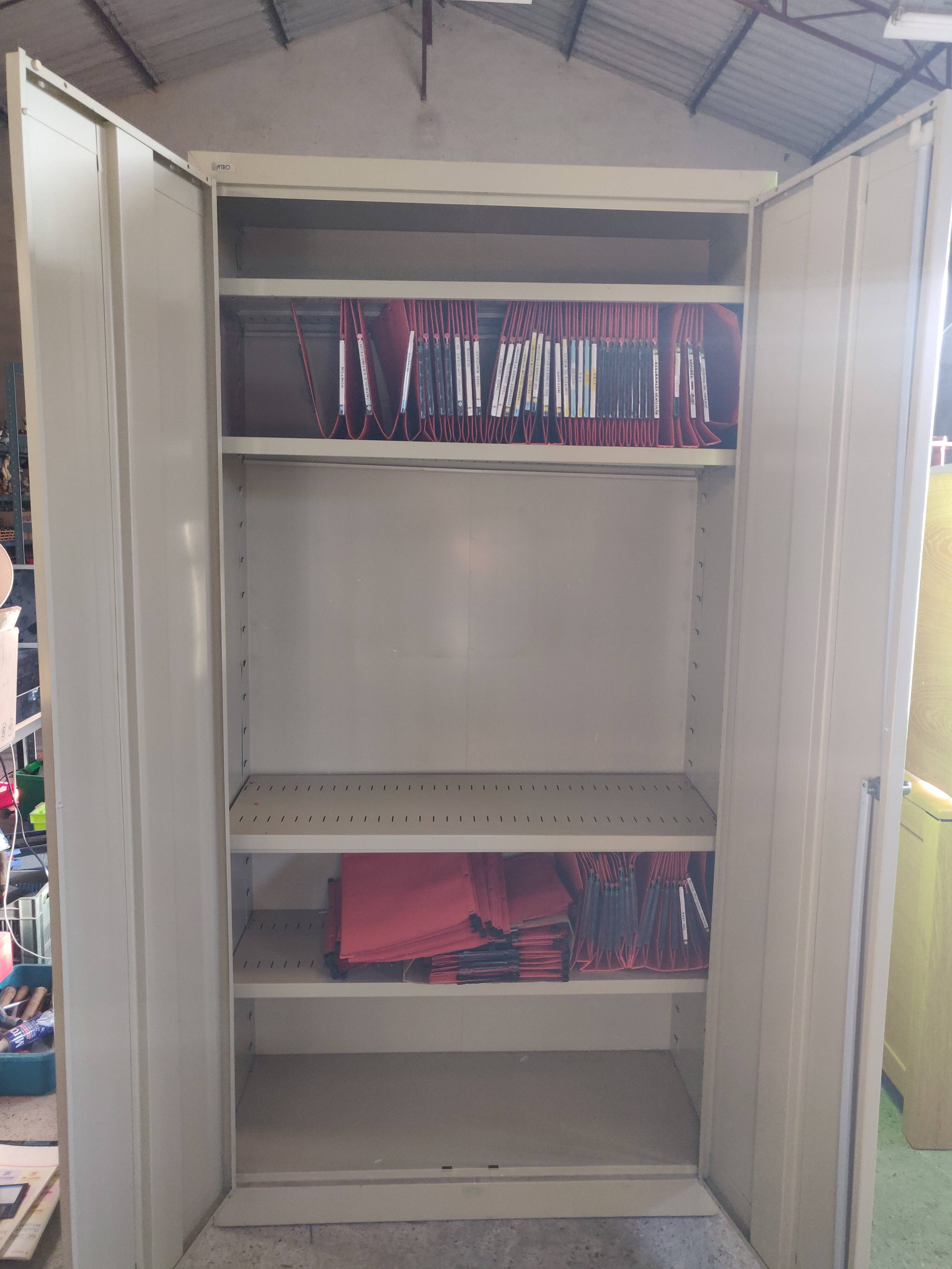Metal cabinet industrial wardrobe