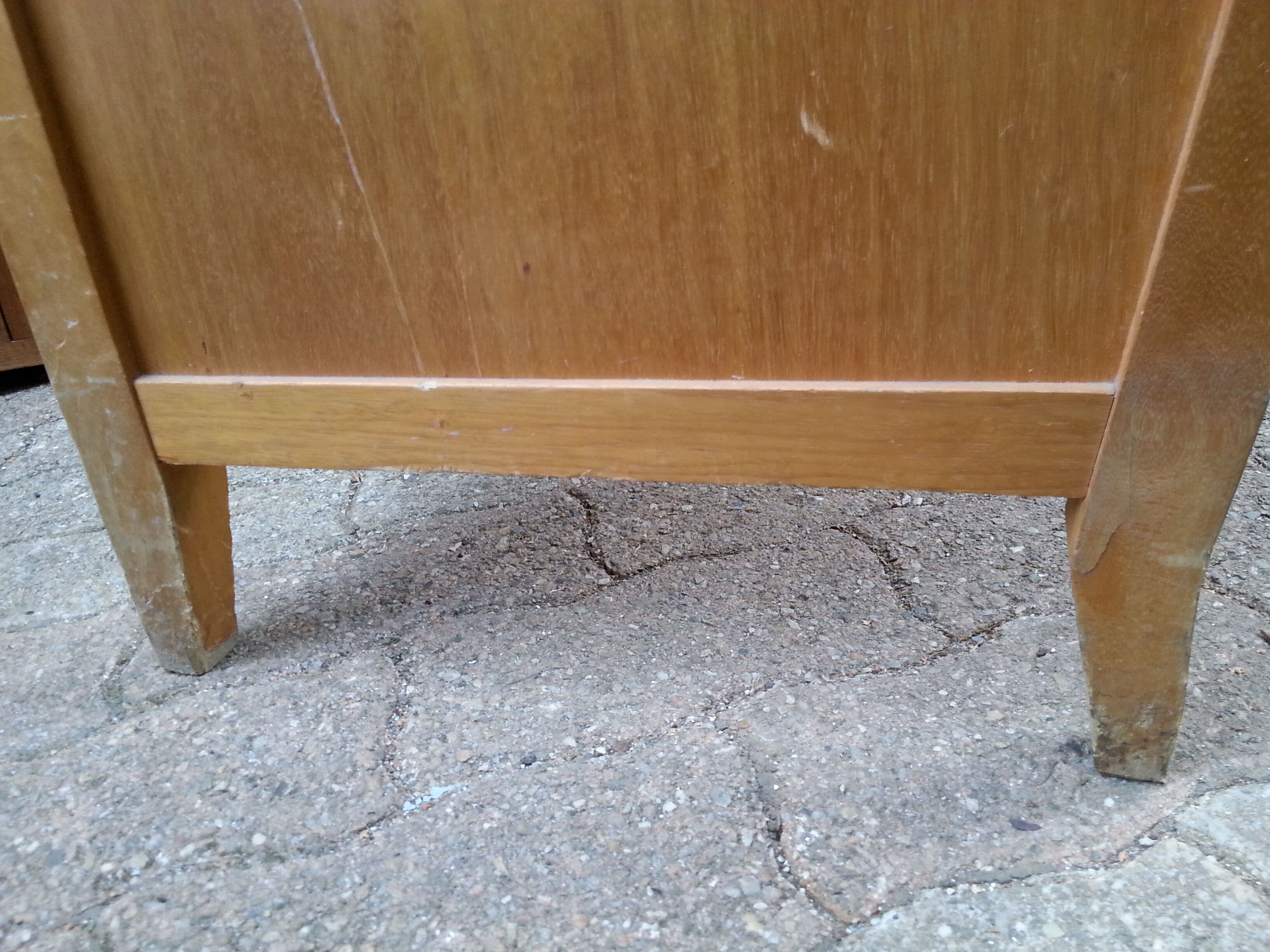 Bureau vintage 50 pieds compas