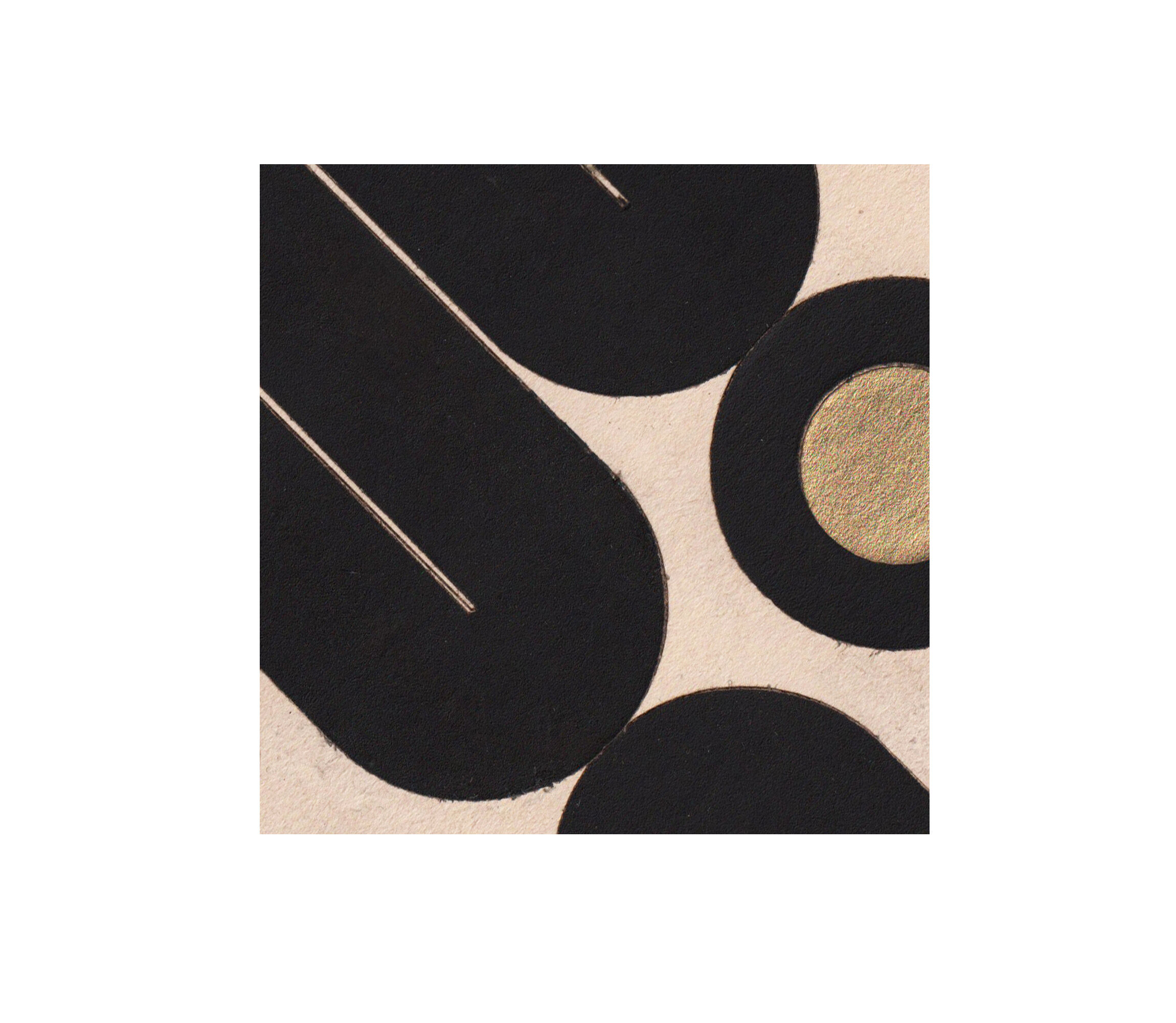 Collage on paper 20x30cm, signed Eawy