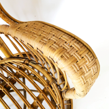 Fauteuil en rotin « Conte Biancamano » par Gio Ponti & Lio Carminati, années 1950