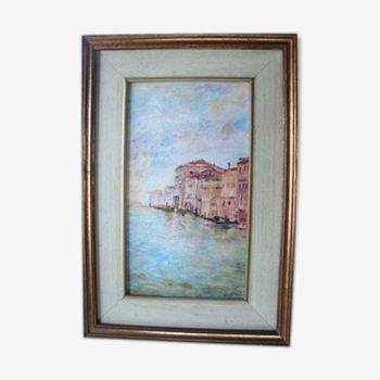 Old painting Venice