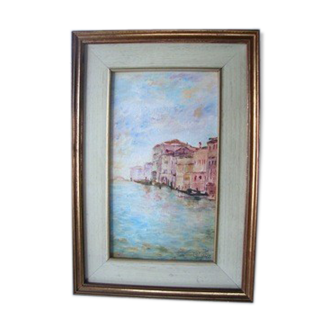 Old painting Venice