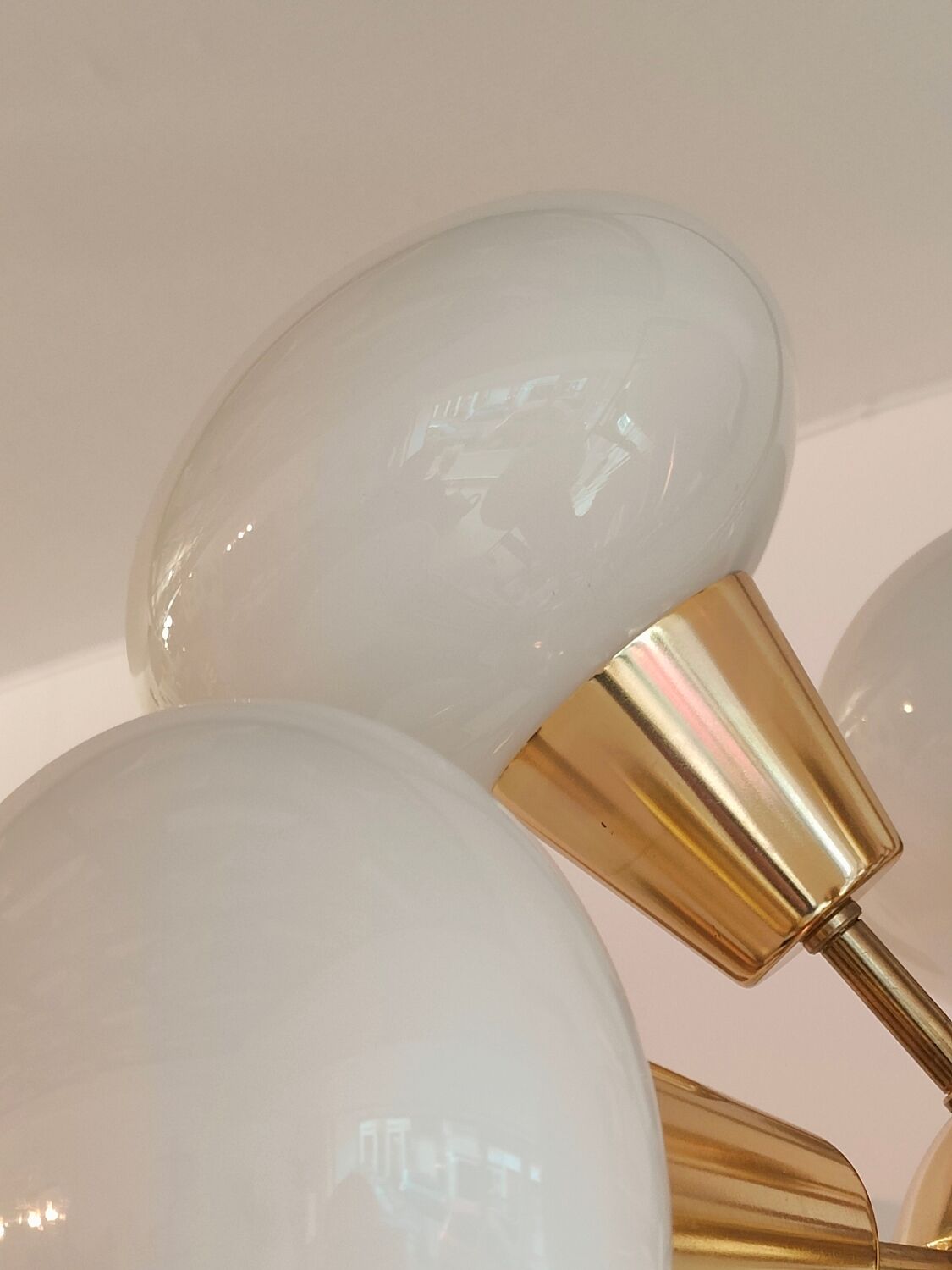 Sputnik chandelier by Jaroslav Bejvl for Kamenicky Senov