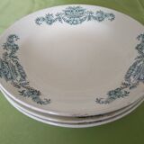 Hollow plates Lutece Longchamp