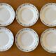 6 old earthenware plates from Saint-Amand (North)
