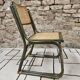 Breuer style bamboo cane chair 1980"